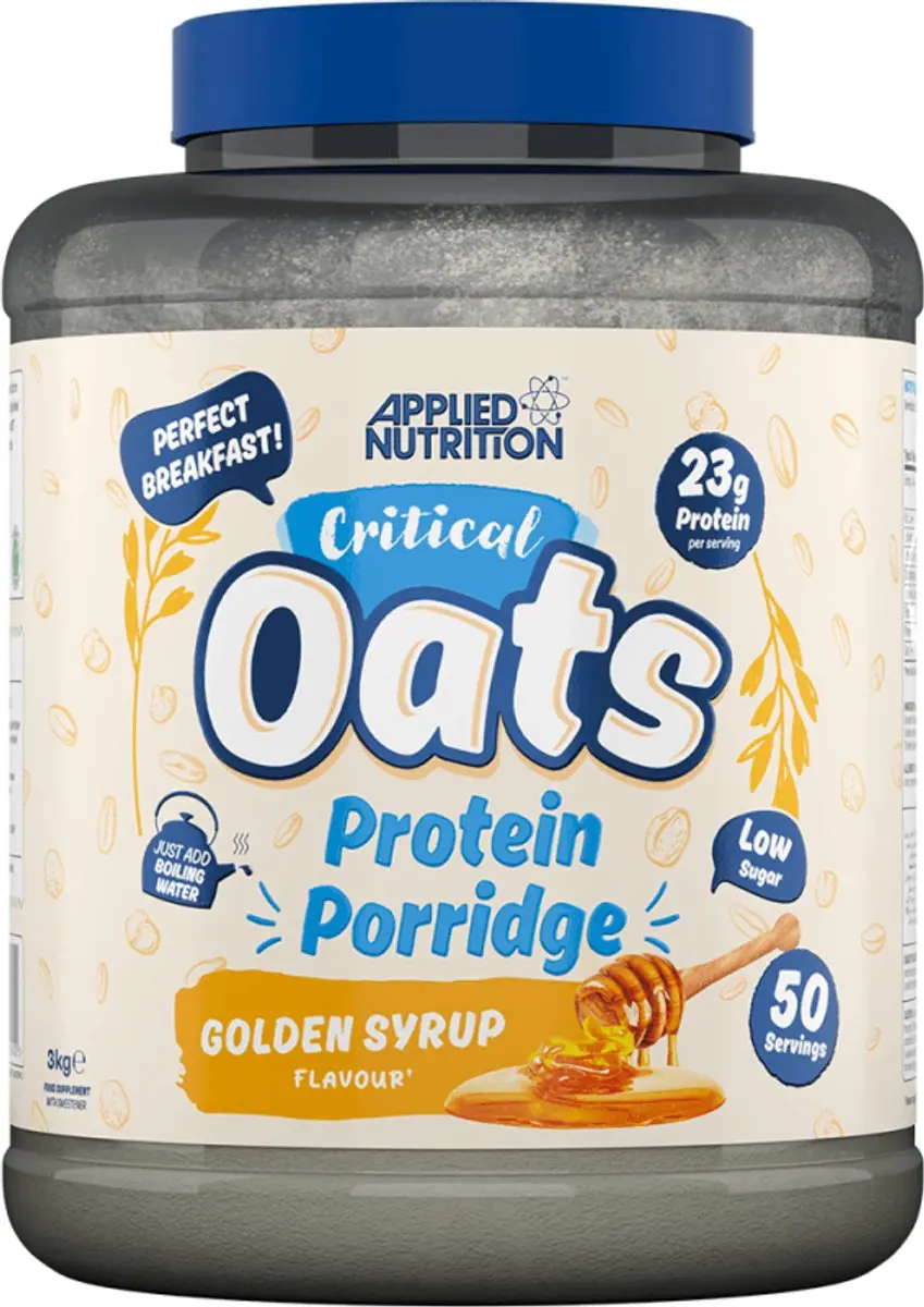 Applied Nutrition Critical Oats 3000g Golden Syrup
