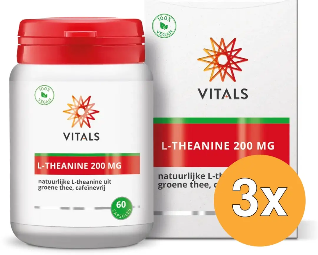 Vitals L-theanine 200mg
