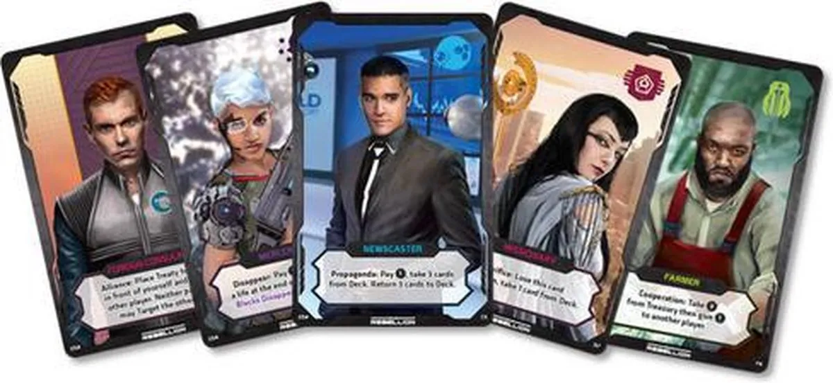 Asmodee Coup Rebellion G54 Strategisch Kaartspel
