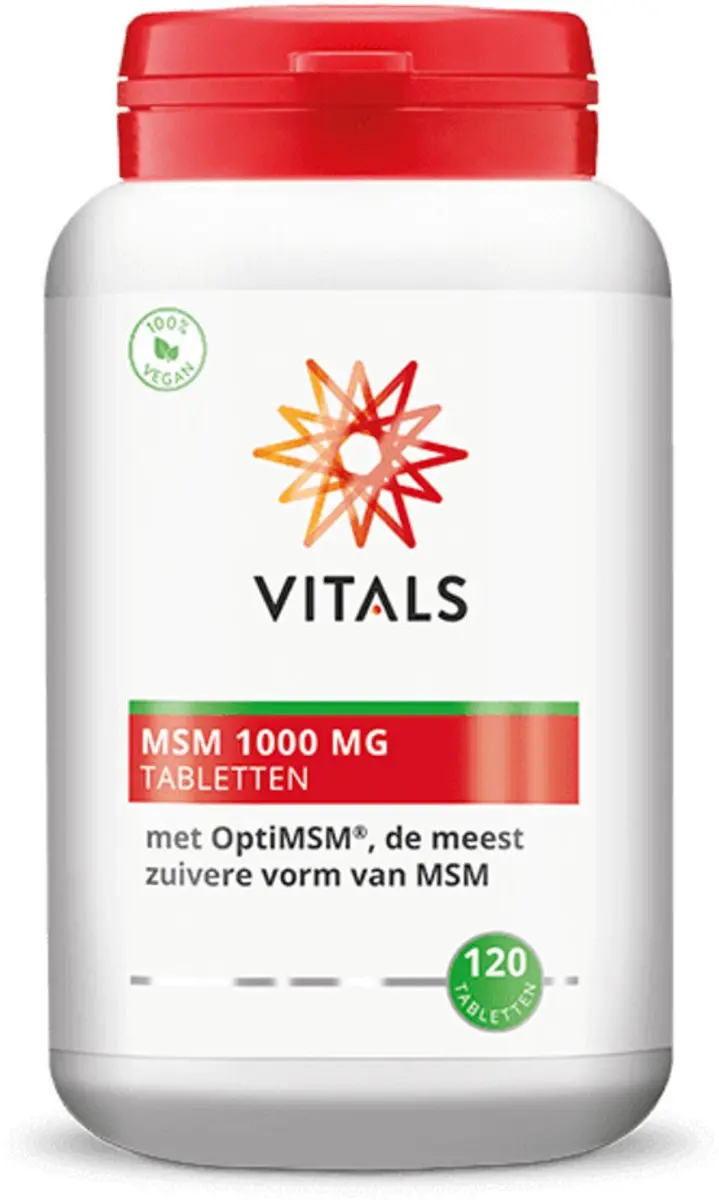 Vitals MSM 1000mg 120 Tabletten