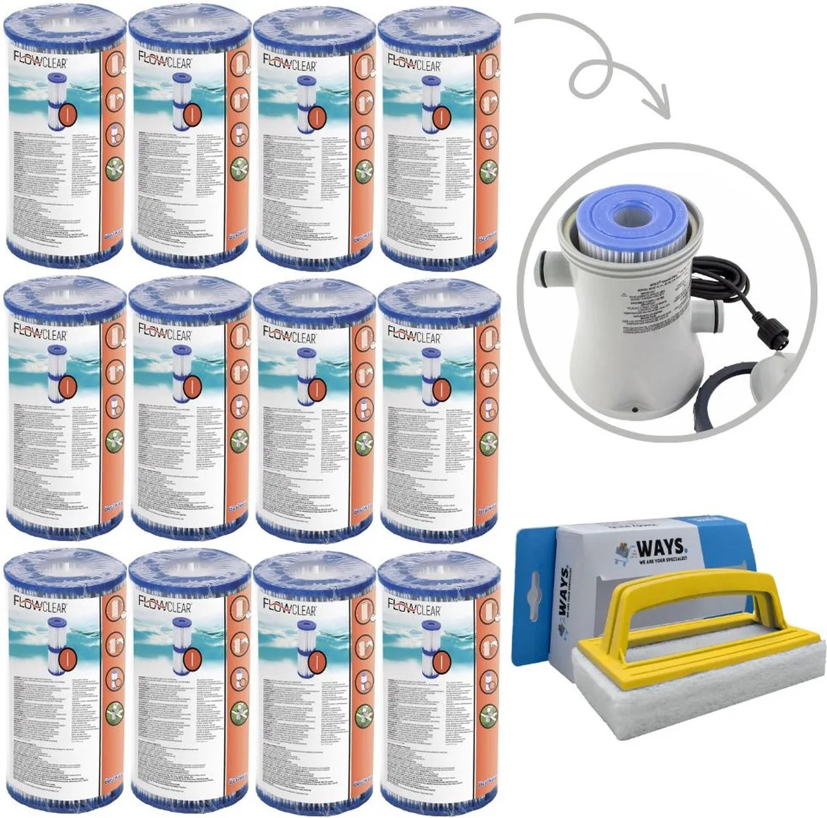 Bestway Type I Filters GKD
