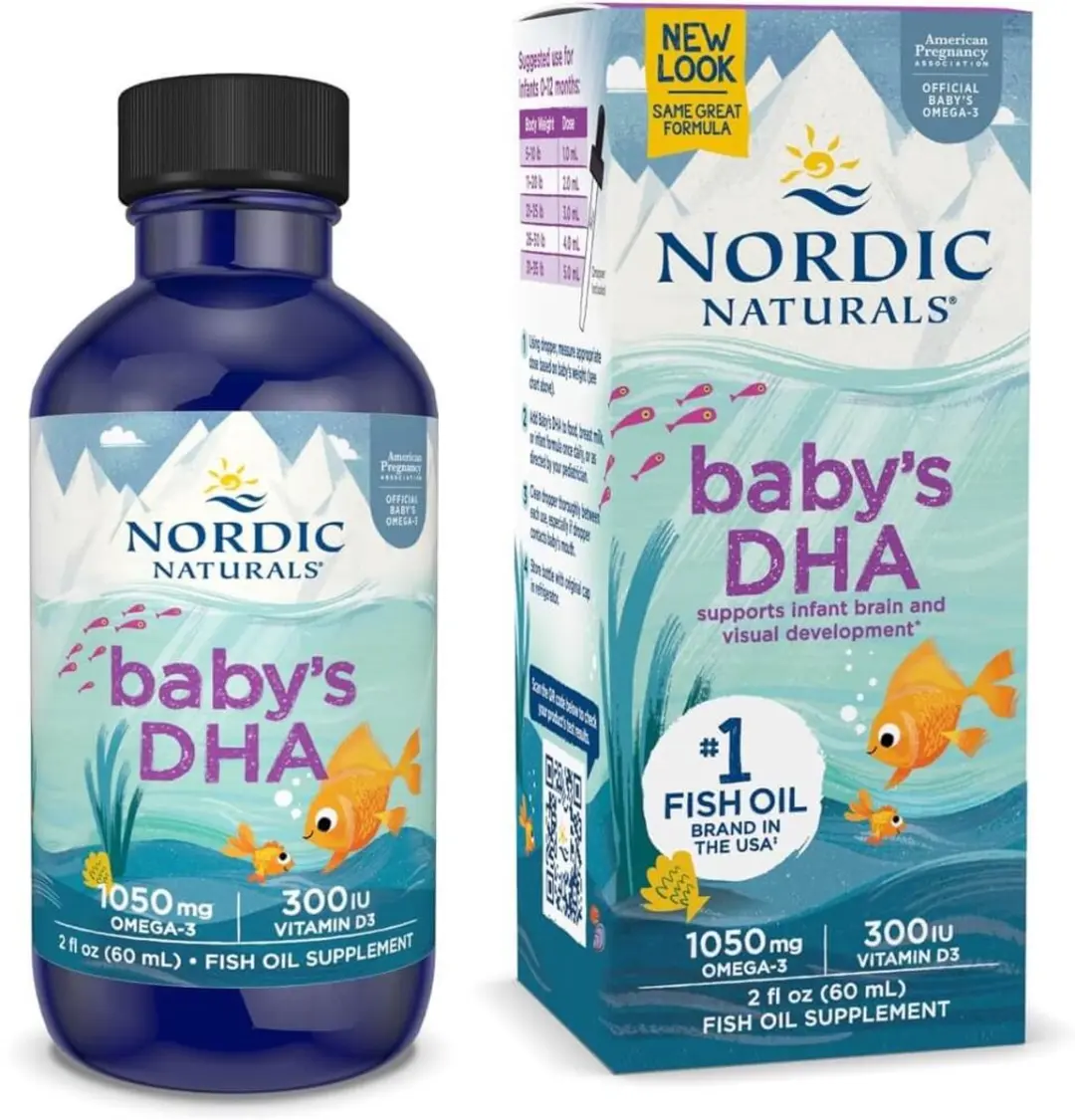 Nordic Naturals Baby DHA Druppels 60ml