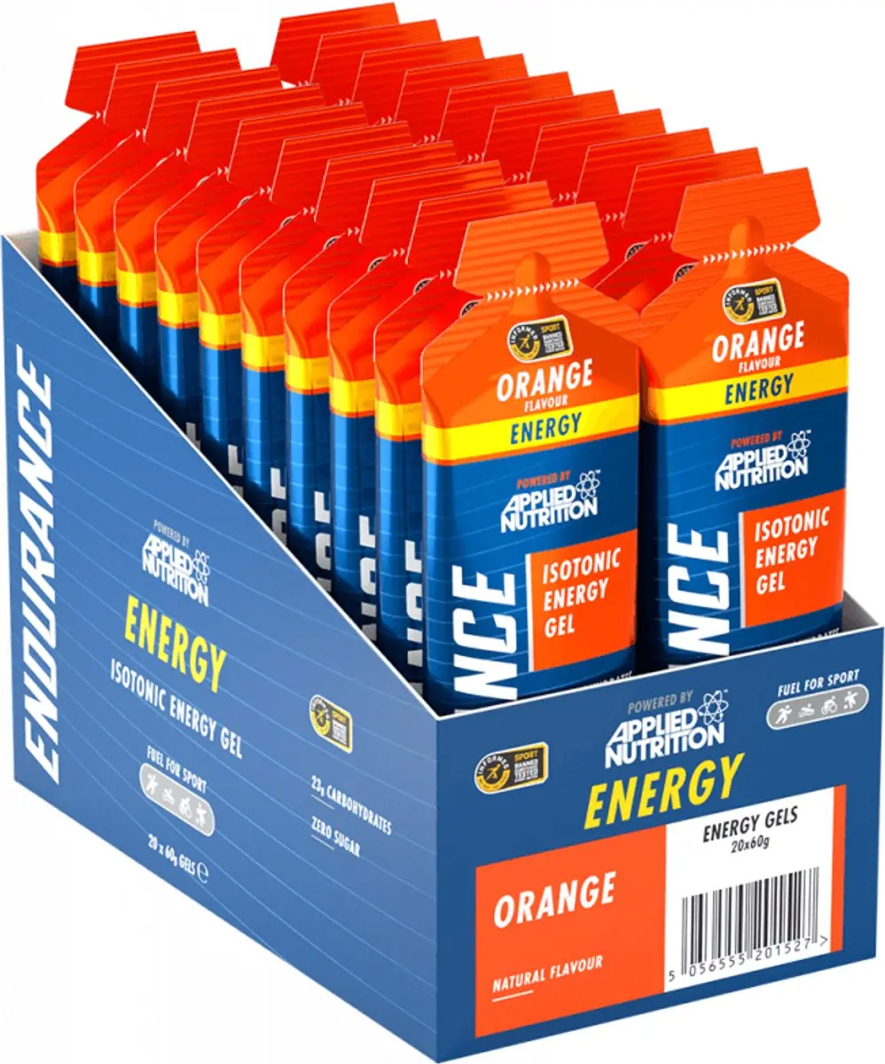 Applied Nutrition Endurance Energy Gel 20x60ml - Orange