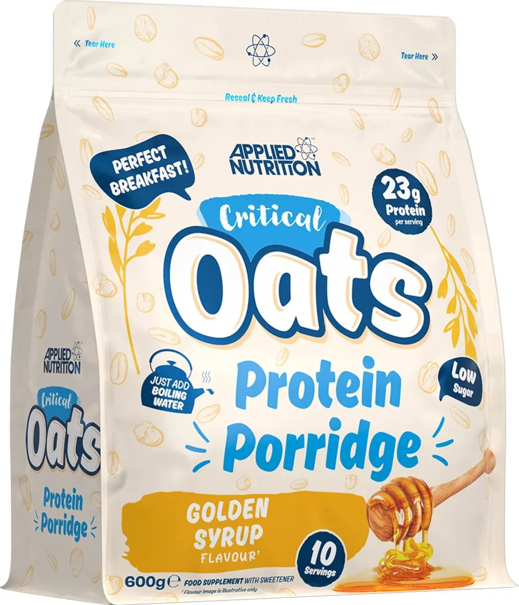 Applied Nutrition Critical Oats 600g Golden Syrup