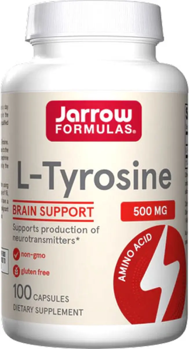 Jarrow Formulas Tyrosine 500mg 100 Capsules