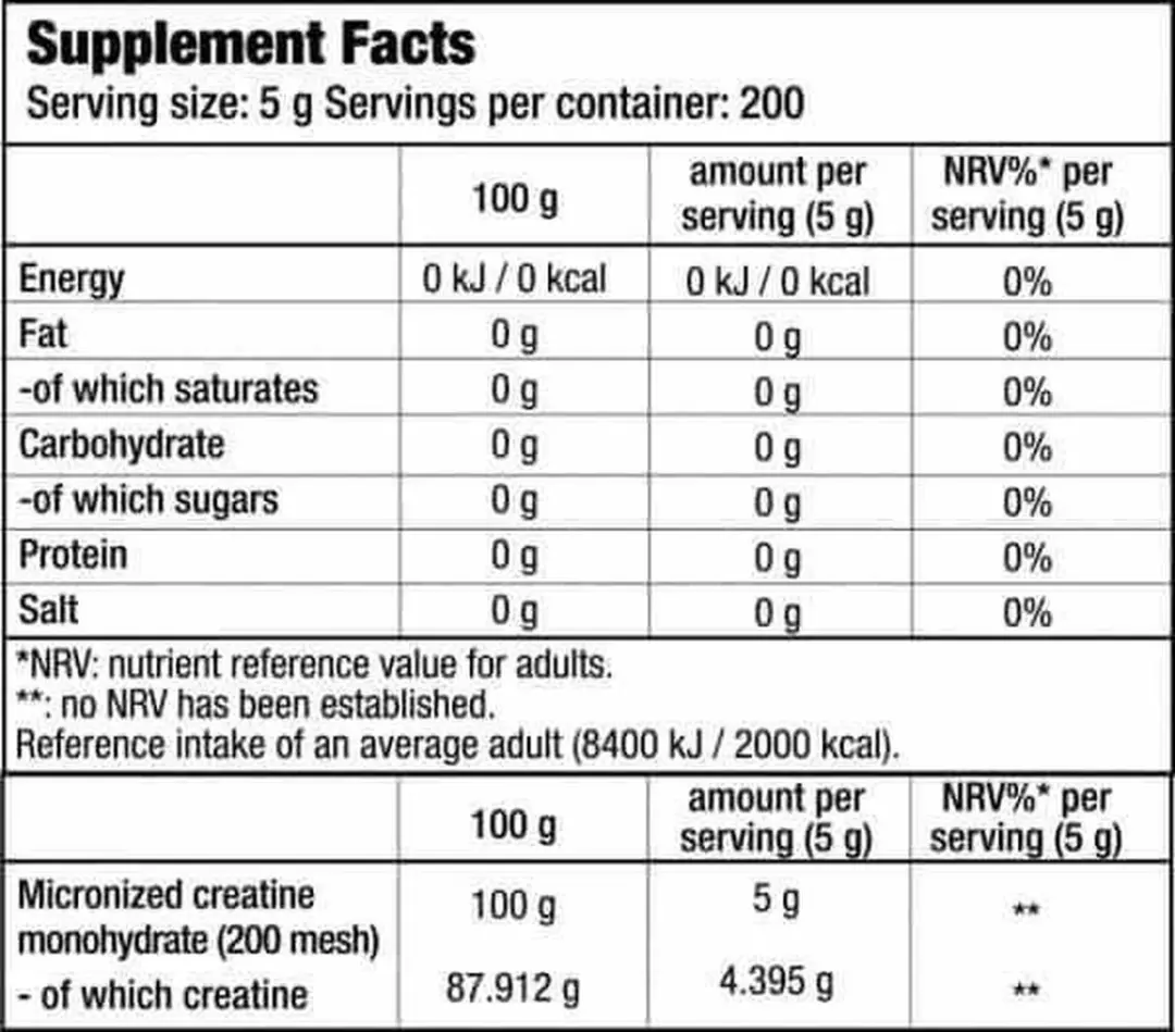 Applied Nutrition Creatine Monohydrate Micronized 500g