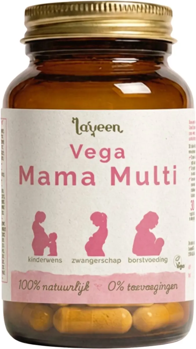 Laveen Vega Mama Multi Multivitamine 30 Capsules