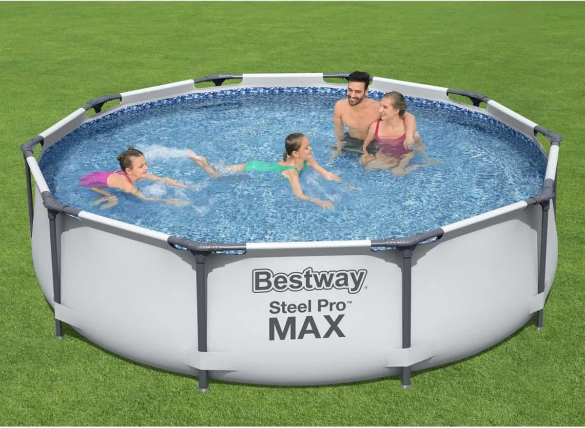 Bestway Steel Pro MAX 56406 Zwembad 305cm - 4678L - Grijs - afbeelding 6 van 6