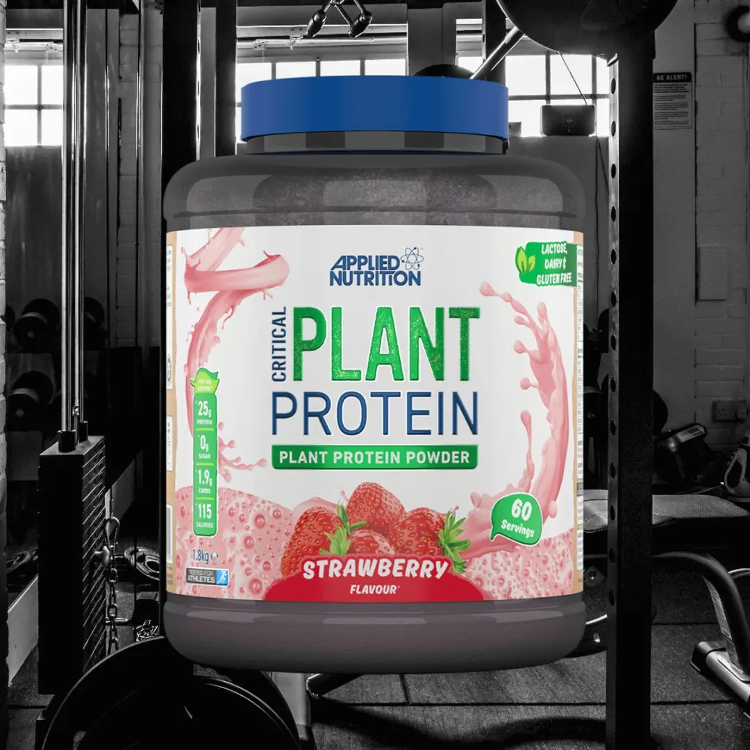 Applied Nutrition Critical Plant Eiwit 1800g - Aardbei - Vegan