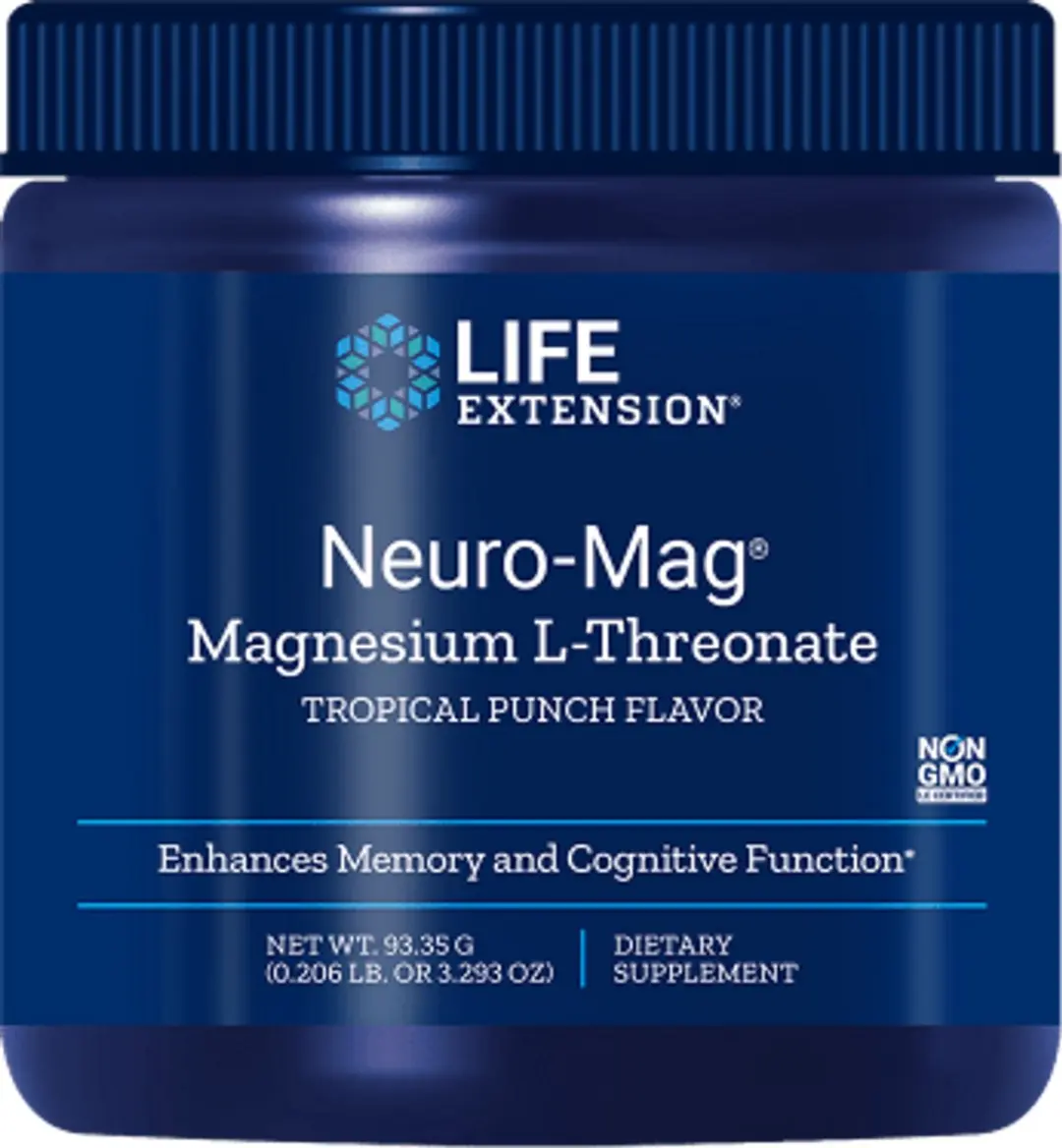 Life Extension Neuro-Mag Magnesium L-Threonaat 93.35g Poeder
