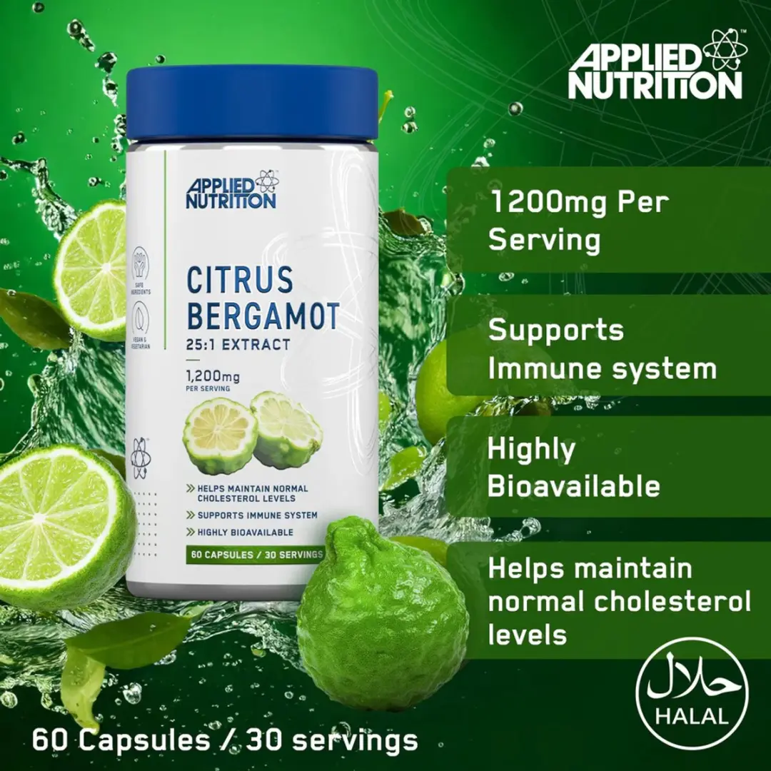 Applied Nutrition Citrus Bergamot 60 Capsules
