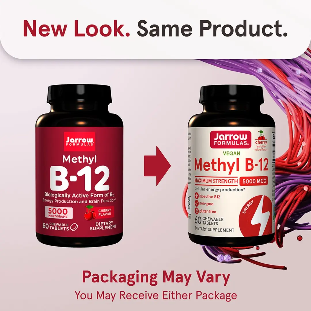 Jarrow Formulas Methyl B12 5000mcg - 60 Stuks