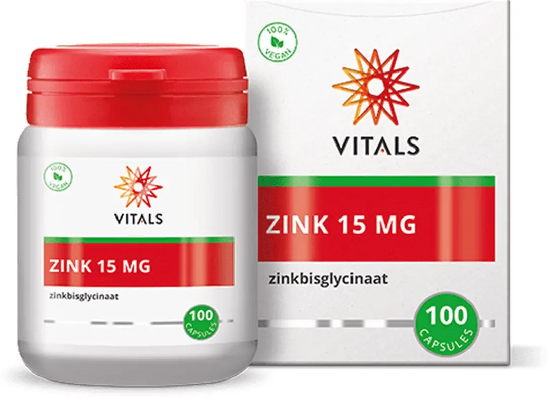 Vitals Zink 15mg 100 Capsules