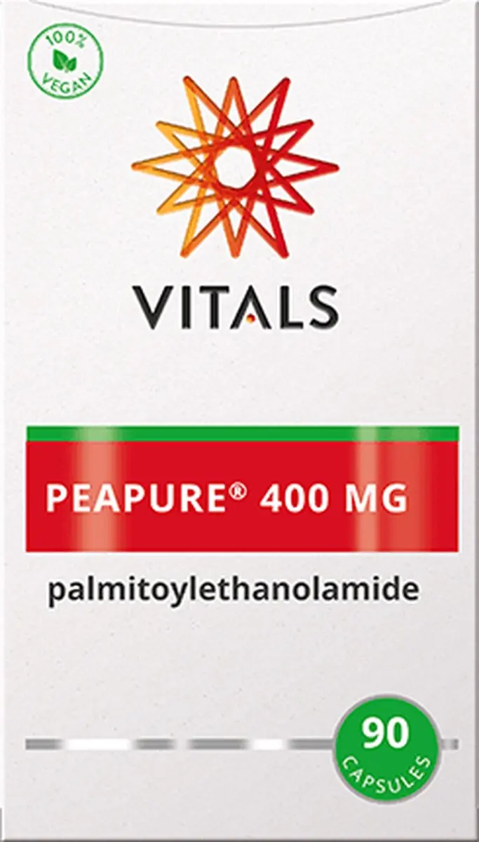 Vitals Peapure 400mg 90 Capsules