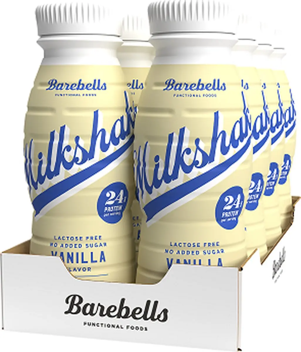 Barebells Proteine Milkshake Vanille - 8 x 330ml