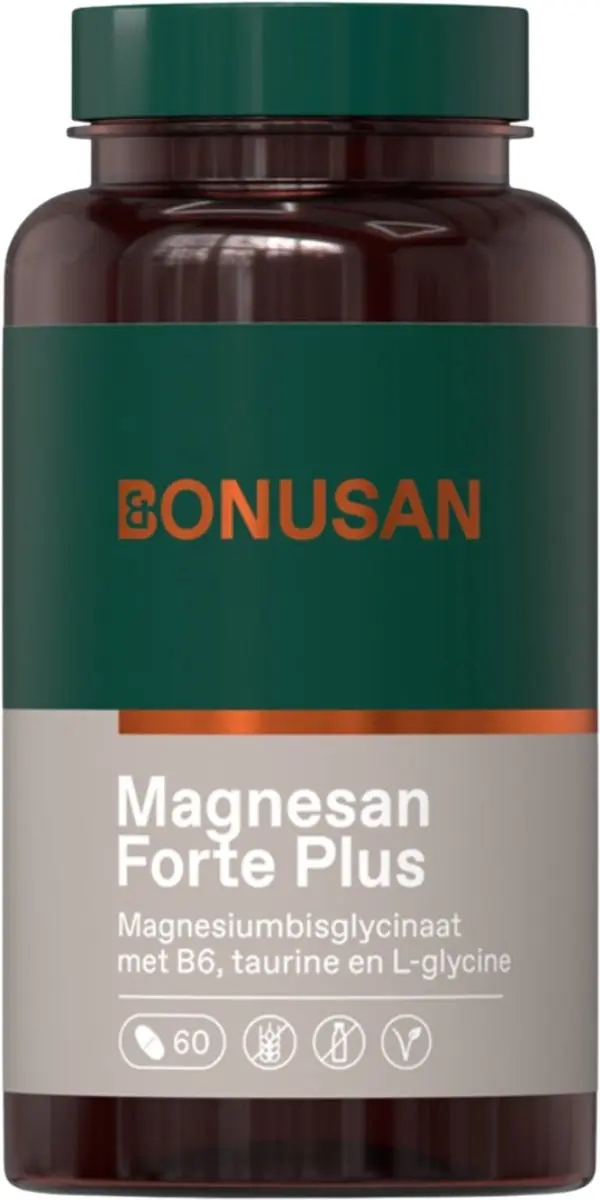 Bonusan Magnesan Forte Plus Magnesium 60 Tabletten 150mg