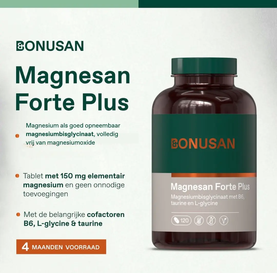 Bonusan Magnesan Forte Plus Magnesium 60 Tabletten 150mg