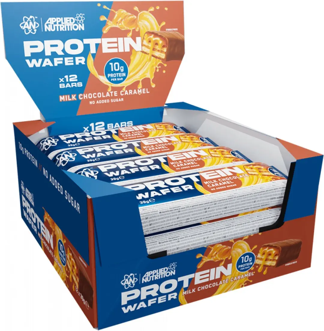 Applied Nutrition Protein Wafer 12x39g - Melkchocolade Karamel