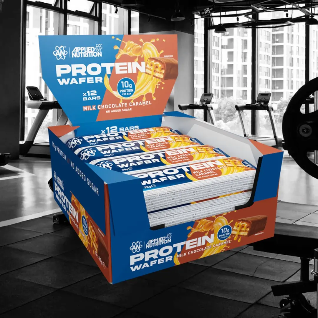 Applied Nutrition Protein Wafer 12x39g - Melkchocolade Karamel