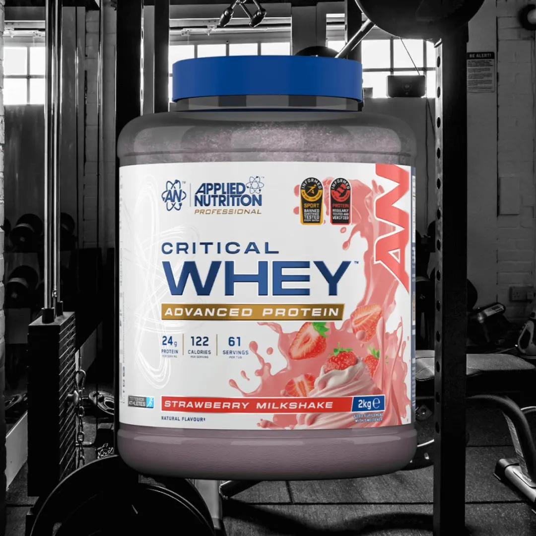 Applied Nutrition Critical Whey 2000g - Aardbeien Milkshake