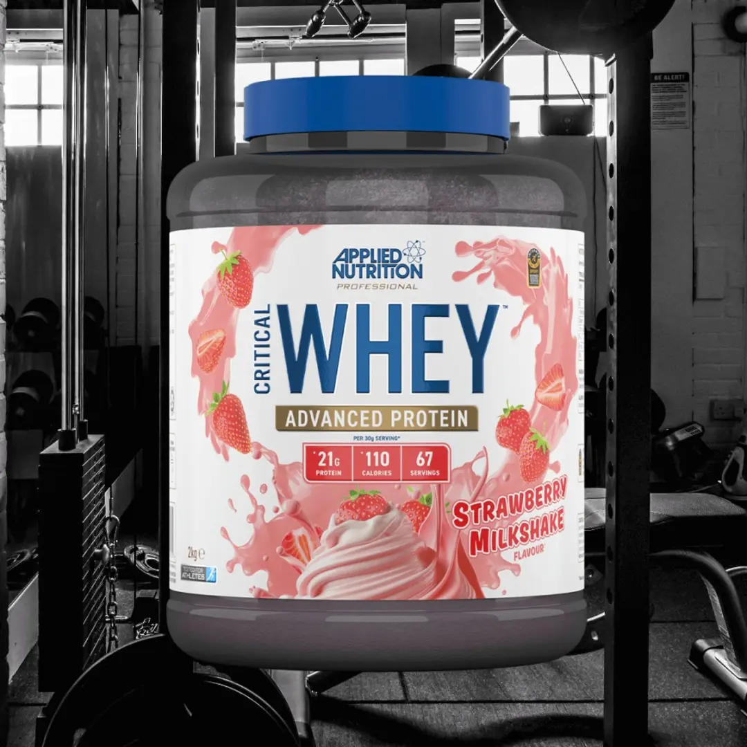 Applied Nutrition Critical Whey 2000g - Aardbeien Milkshake