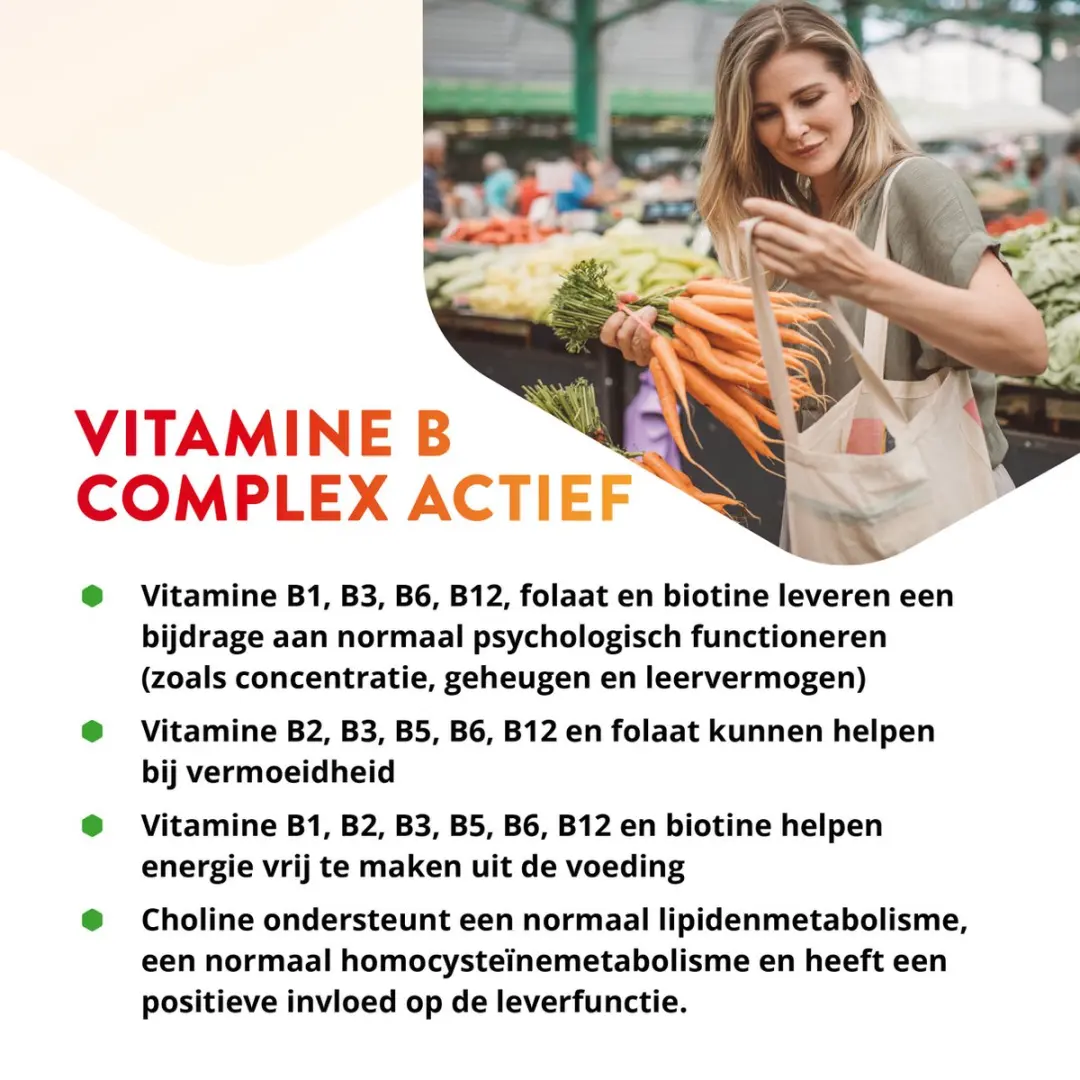 Vitals Vitamine B Complex Actief 100 Capsules