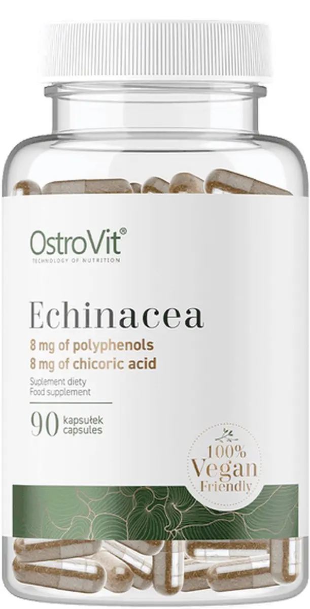 OstroVit Echinacea 200mg Vegan Capsules