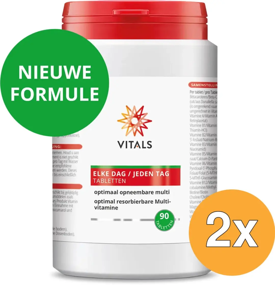 Vitals Elke Dag 180 Stuks