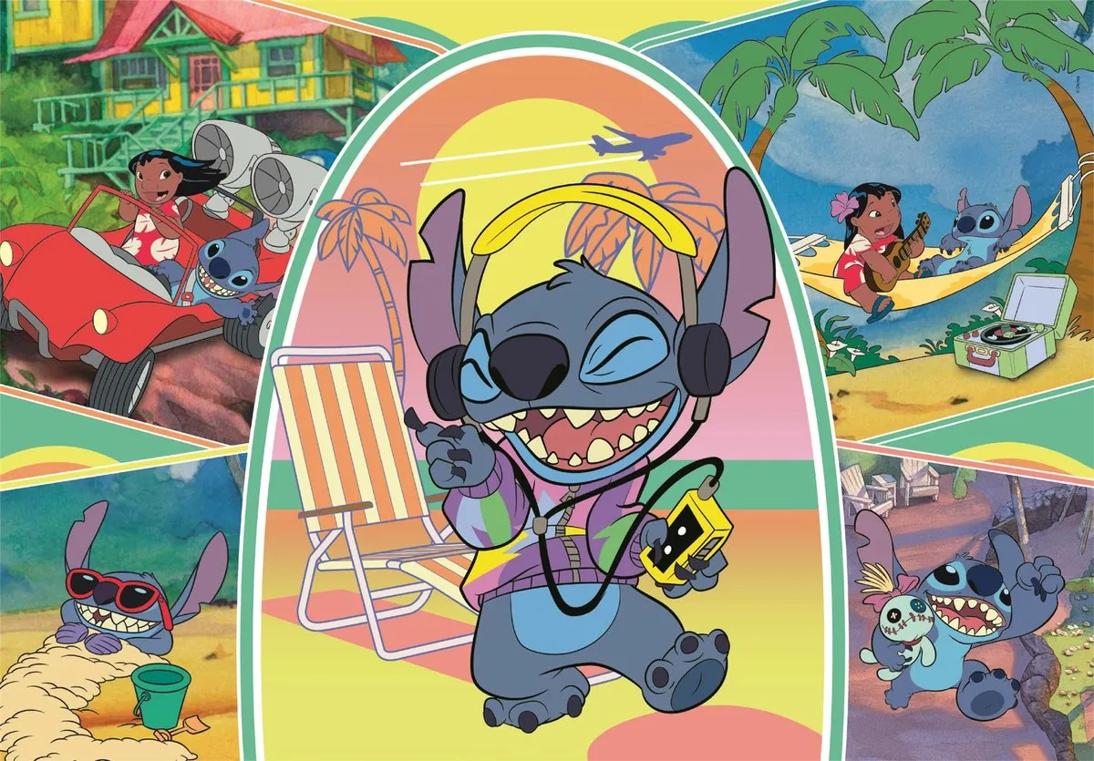 Clementoni Super Stitch 2025 Kinderpuzzel 180 Stuks - Multikleur