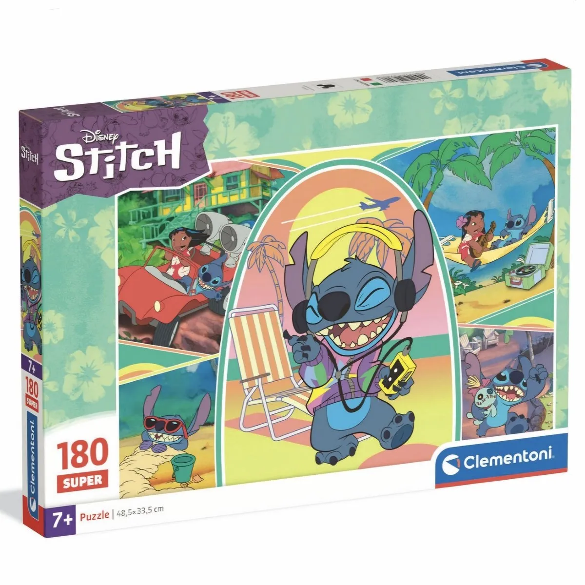 Clementoni Super Stitch 2025 Kinderpuzzel 180 Stuks - Multikleur
