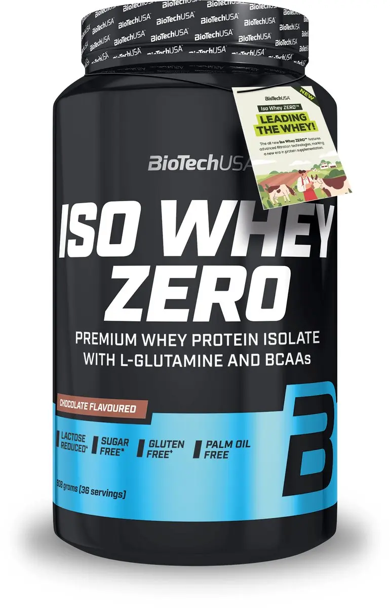 BioTechUSA Iso Whey Zero 908g - Dubai Chocolate