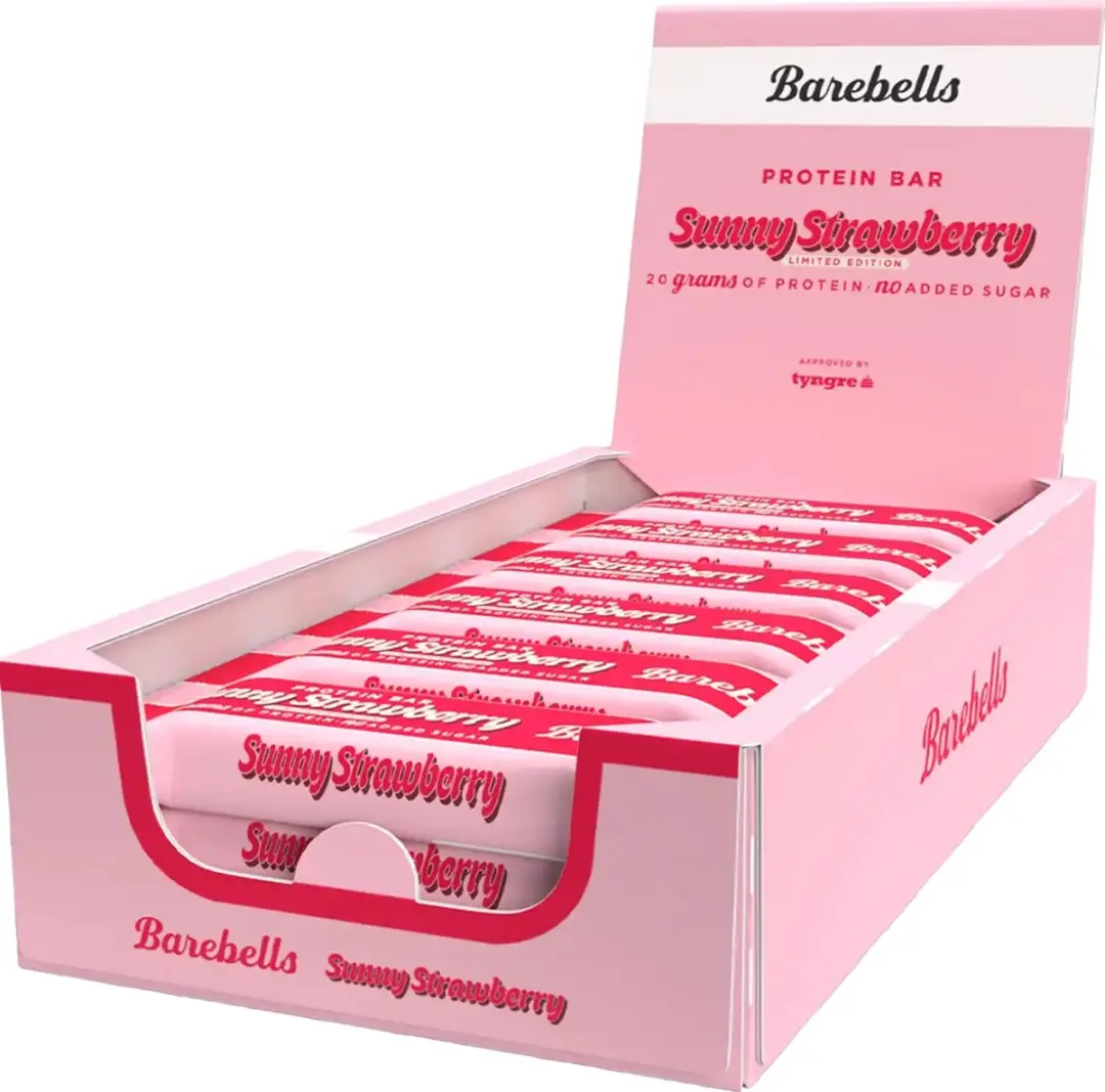 Barebells Proteinreep Sunny Strawberry