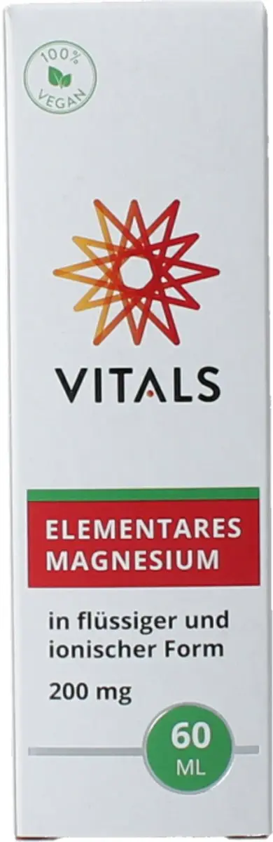 Vitals Elementair Magnesium 200mg - 60ml
