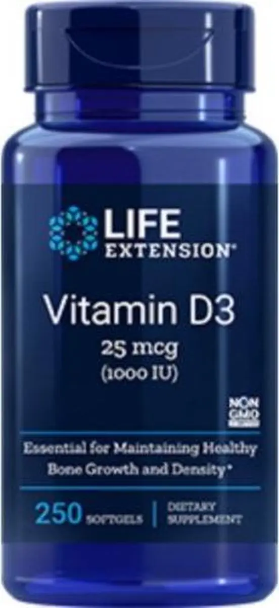 Life Extension Vitamine D3 1000 IU