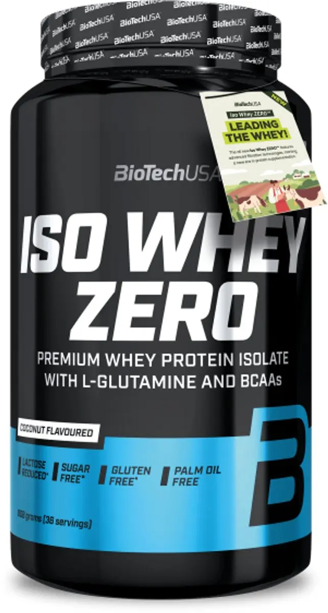 BioTechUSA ISO WHEY Zero 908g Kokosnoot