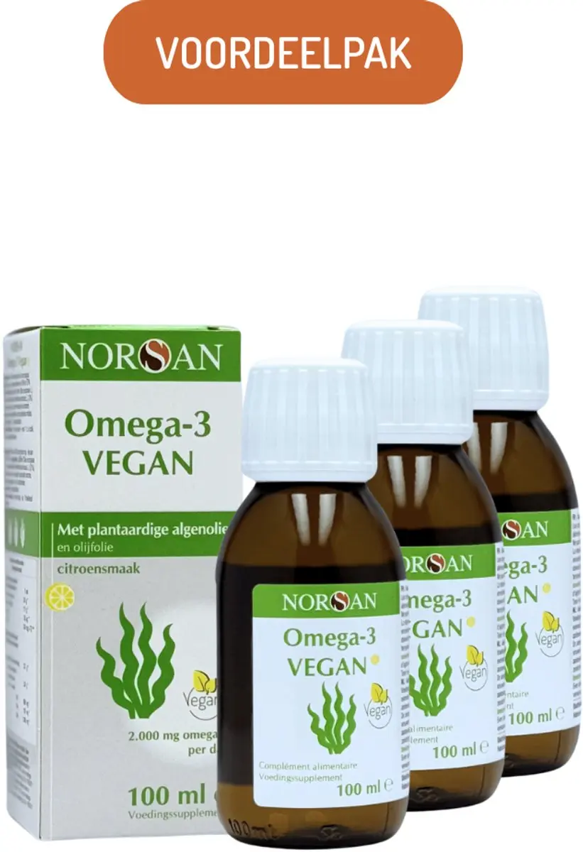 Norsan Omega-3 Vegan Olie Voordeelpak