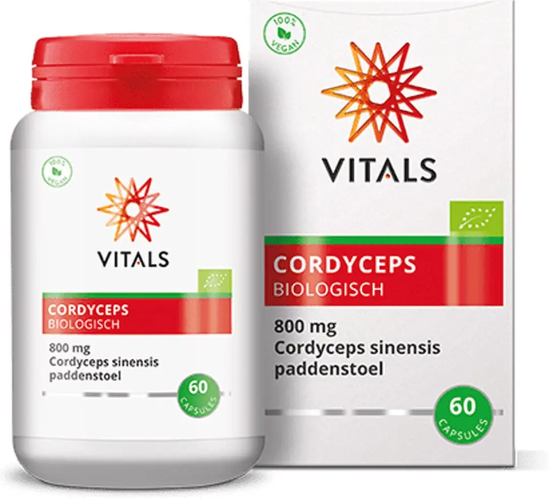 Vitals Cordyceps Biologisch 800mg