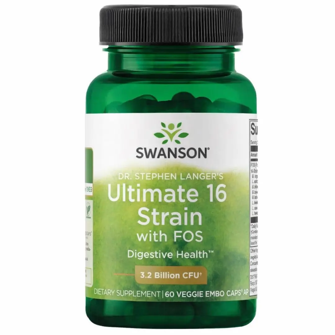 Swanson Dr. Stephen Langer's Ultimate 16 Strain 60 Capsules