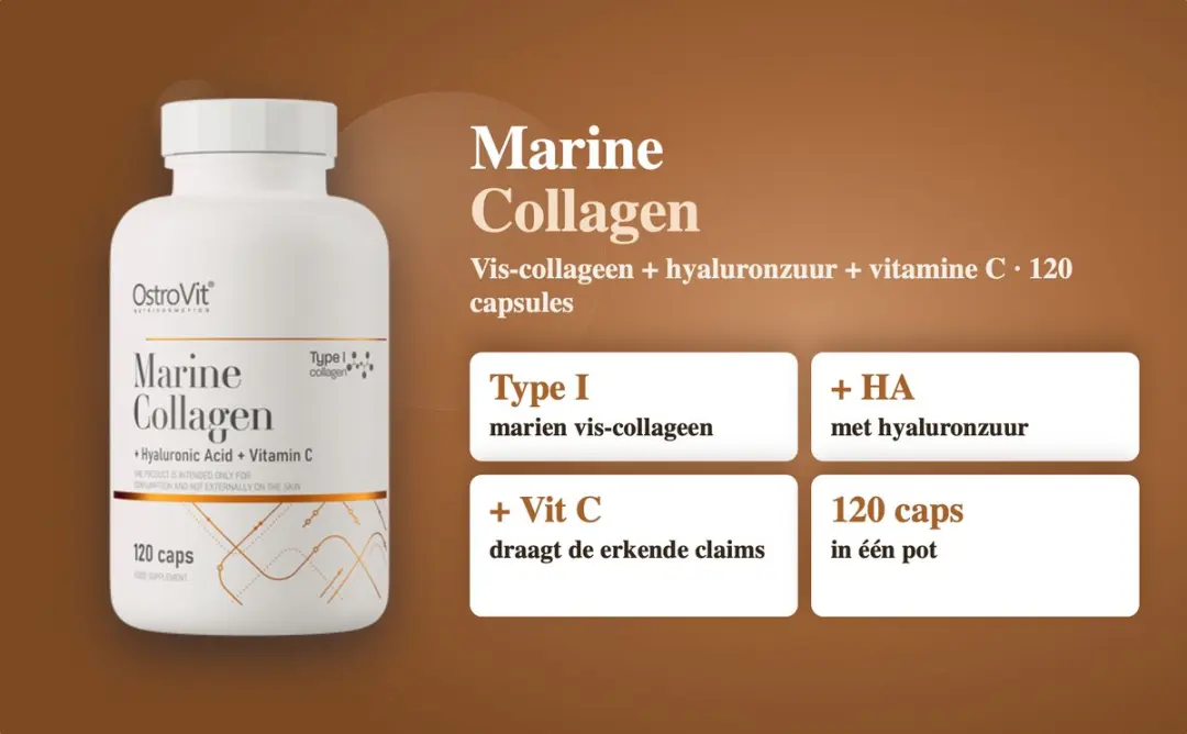 OstroVit Marine Collageen 120 Capsules - 86g