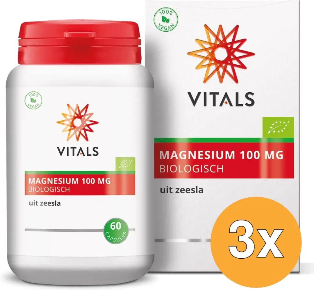 Vitals Magnesium 100mg Bio