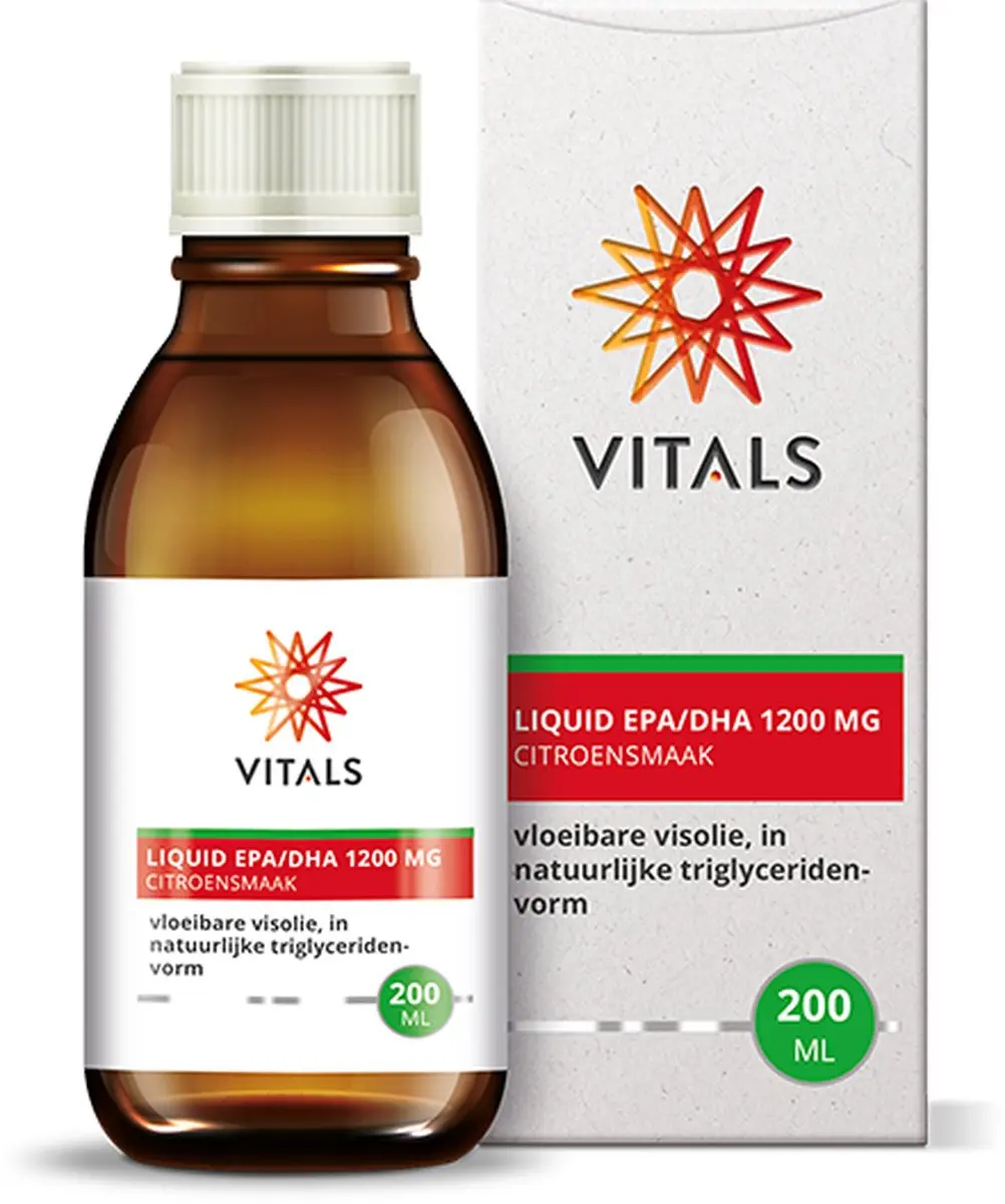 Vitals Liquid EPA/DHA 1200mg Omega-3 200ml