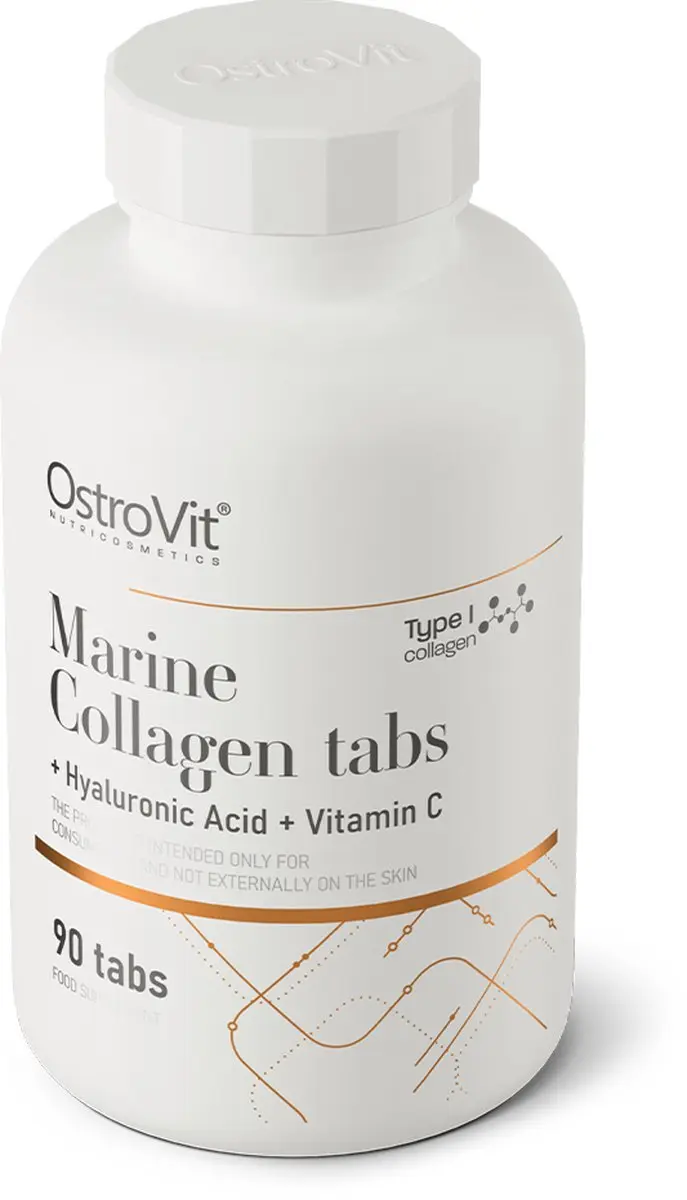 OstroVit Marine Collagen + Hyaluronzuur & Vitamine C 90 tabletten
