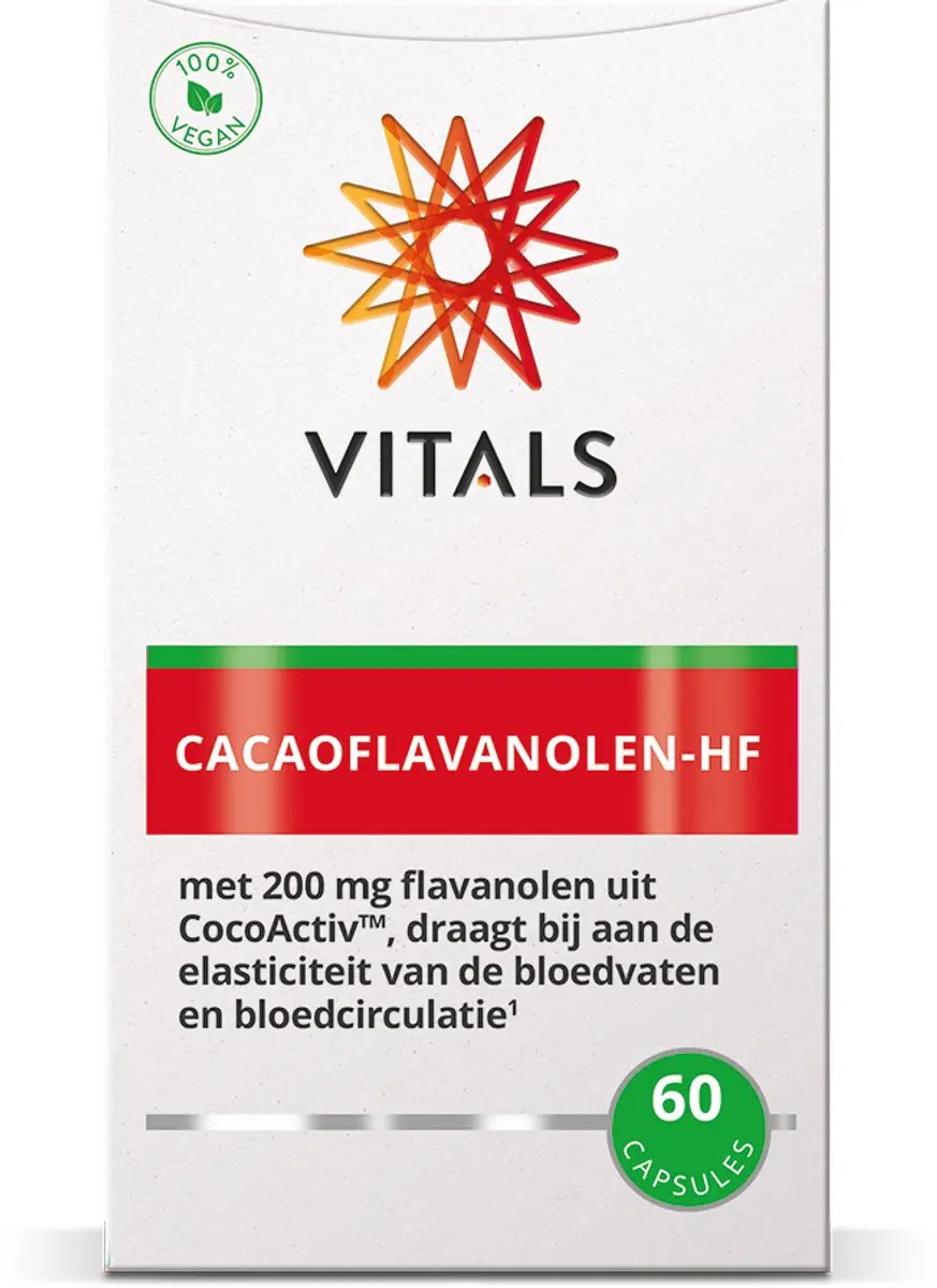 Vitals Cacaoflavanolen-HF 60 Capsules