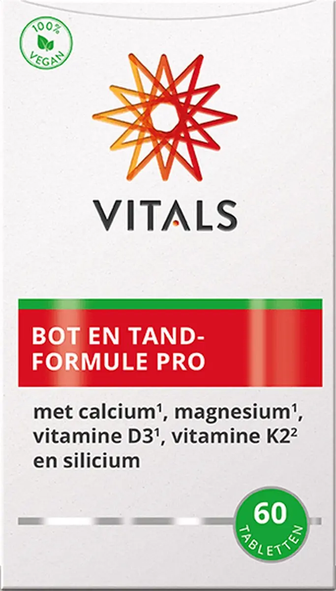 Vitals Bot en Tandformule Pro - 60 tabletten