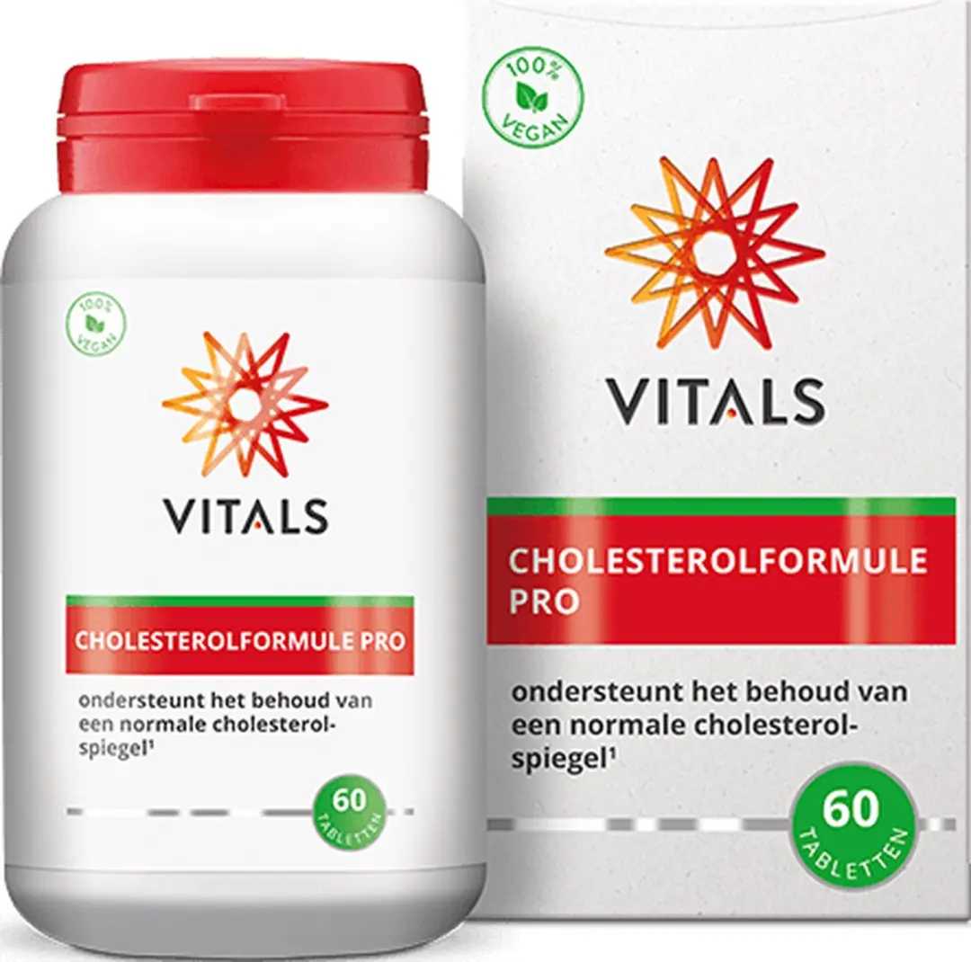 Vitals Cholesterolformule Pro 60 tabletten