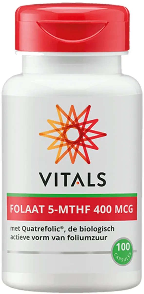 Vitals Folaat 5-MTHF 400mg