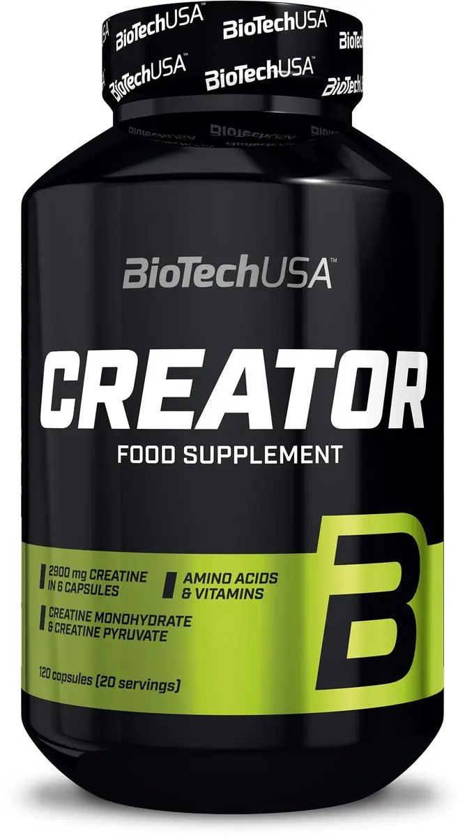 BioTechUSA CreaTor Creatine 120 Capsules