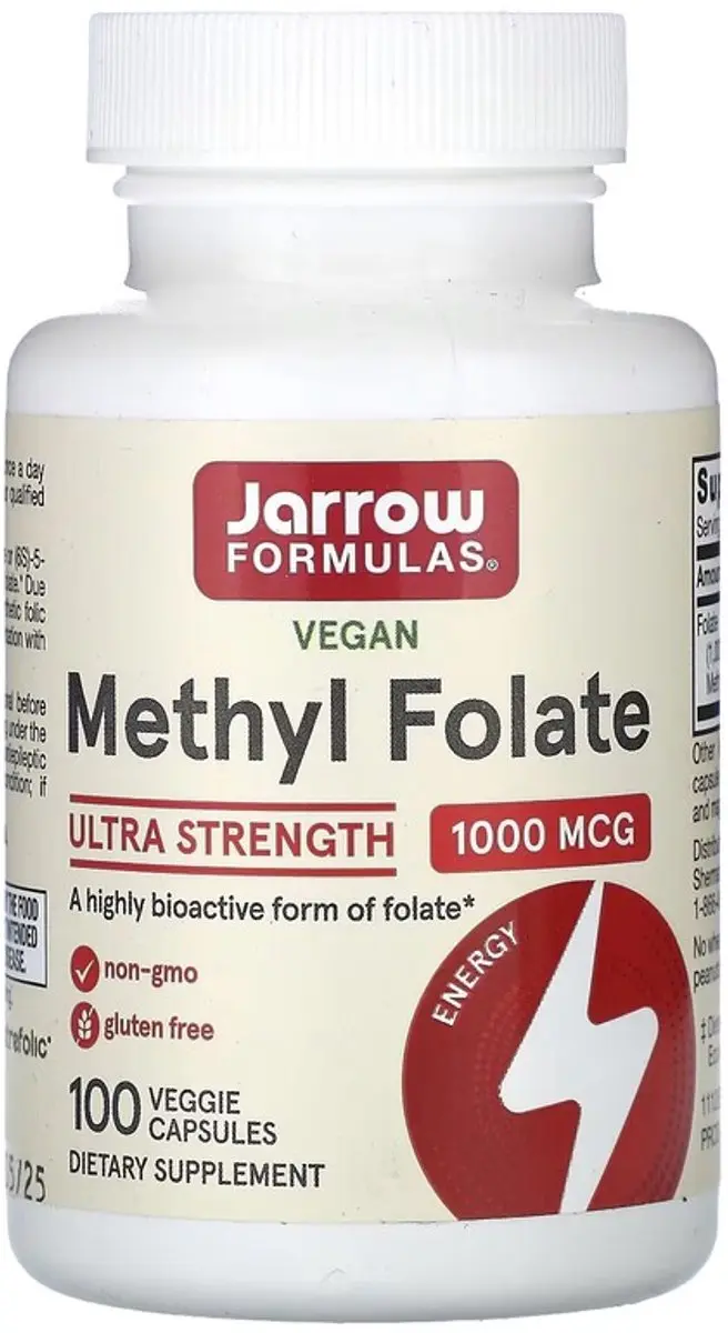 Jarrow Formulas 5-MTHF Methylfolaat 1000mcg