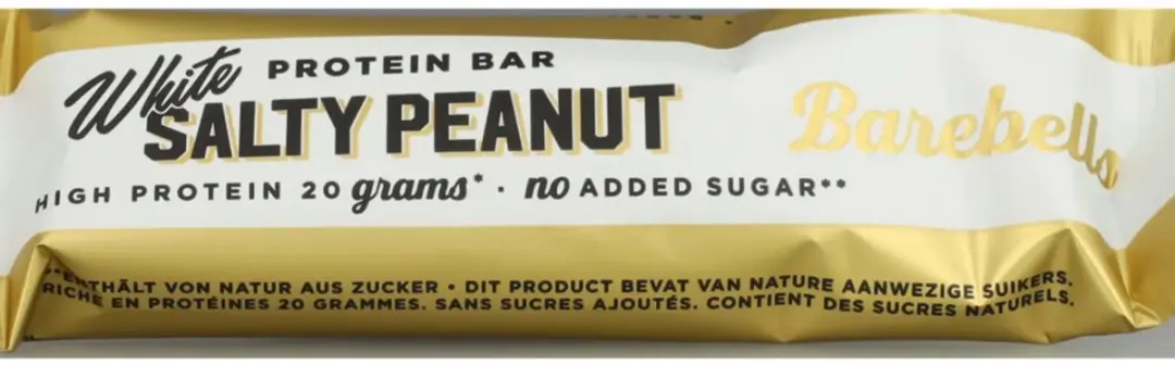 Barebells Eiwitreep Salty Peanut/White Chocolate 12x55g
