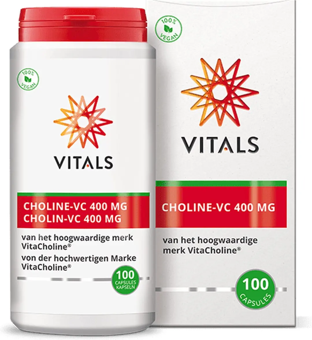 Vitals Choline-VC 400mg 100 Capsules